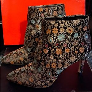 Sam Edelman Brocade Booties